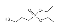diethyl 3-sulfanylpropyl phosphonate Structure