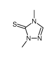 2,4-dimethyl-1,2,4-triazole-3-thione结构式