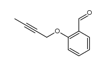 2-(but-2-ynyloxy)benzaldehyde结构式
