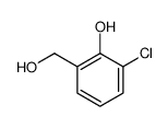 Benzenemethanol,3-chloro-2-hydroxy- Structure