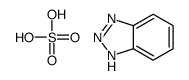 1H-Benzotriazole, sulfate (1:1)结构式