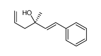 (3R)-3-methyl-1-phenylhexa-1,5-dien-3-ol Structure