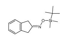 2-indanone O-(tert-butyldimethylsilyl)oxime结构式