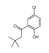 1-(5-chloro-2-hydroxyphenyl)-3,3-dimethylbutan-1-one Structure