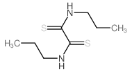 Ethanedithioamide,N1,N2-dipropyl- Structure