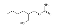 Carbamic acid 2-butyl-3-hydroxypropyl ester结构式