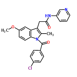 N-(3-PYRIDYL)-INDOMETHACIN AMIDE picture