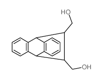 [16-(hydroxymethyl)tetracyclo[6.6.2.02,7.09,14]hexadeca-2,4,6,9,11,13-hexaen-15-yl]methanol结构式