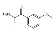 Propiophenone,2-amino-3-methoxy- (8CI) Structure