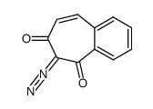 6-diazo-5H-benzo[7]annulene-5,7(6H)-dione结构式