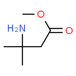 3-氨基-3-甲基丁酸甲酯结构式