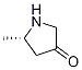 (S)-5-Methylpyrrolidin-3-one结构式