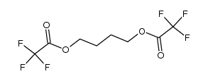 trifluoro-acetic acid, 1,4-butanediyl ester Structure