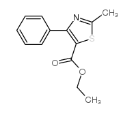 ethyl 2-methyl-4-phenyl-1,3-thiazole-5-carboxylate Structure