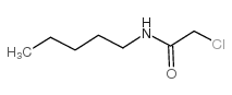 Acetamide,2-chloro-N-pentyl- Structure