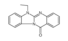 6-ethylbenzimidazolo[2,1-b]quinazolin-12-one Structure