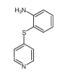 4-[(2-Aminophenyl)thio]pyridine Structure