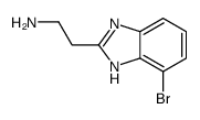 2-(4-bromo-1H-benzimidazol-2-yl)ethanamine结构式