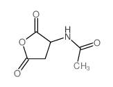 (1)-N-(Tetrahydro-2,5-dioxo-3-furyl)acetamide structure