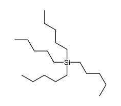 tetrapentylsilane Structure