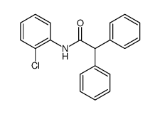 N-(2-chlorophenyl)-2,2-diphenylacetamide Structure