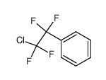 (2-chloro-1,1,2,2-tetrafluoro-ethyl)-benzene结构式
