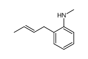 [((E)-2-But-2-enyl)-phenyl]-methyl-amine结构式