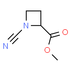 2-Azetidinecarboxylicacid,1-cyano-,methylester(9CI) picture