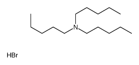 N,N-dipentylpentan-1-amine,hydrobromide结构式