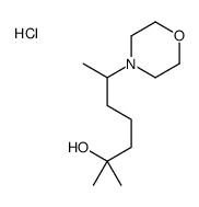 2-methyl-6-morpholin-4-ylheptan-2-ol,hydrochloride Structure