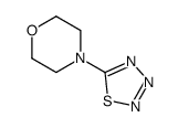 5-morpholino-1,2,3,4-thiatriazole Structure