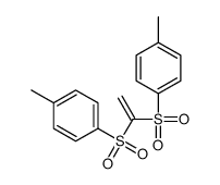 1-methyl-4-[1-(4-methylphenyl)sulfonylethenylsulfonyl]benzene Structure
