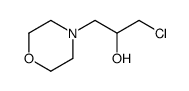 1-Chloro-3-morpholin-4-yl-propan-2-ol Structure