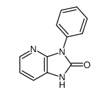 3-苯基-1H-咪唑并[4,5-b]吡啶-2(3H)-酮结构式