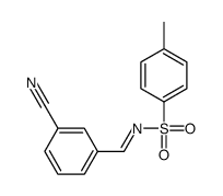 N-[(3-cyanophenyl)methylidene]-4-methylbenzenesulfonamide Structure