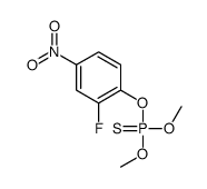 (2-fluoro-4-nitrophenoxy)-dimethoxy-sulfanylidene-λ5-phosphane结构式