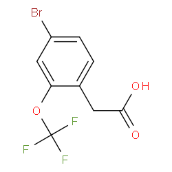 2-(4-溴-2-(三氟甲氧基)苯基)乙酸图片