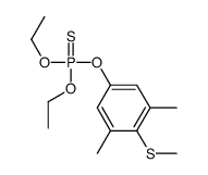 (3,5-dimethyl-4-methylsulfanylphenoxy)-diethoxy-sulfanylidene-λ5-phosphane Structure