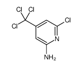 6-chloro-4-(trichloromethyl)pyridin-2-amine Structure