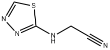 Acetonitrile,(1,3,4-thiadiazol-2-ylamino)- (9CI) Structure