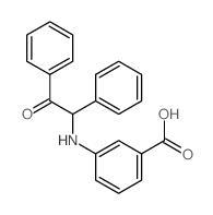 3-[(2-oxo-1,2-diphenyl-ethyl)amino]benzoic acid picture