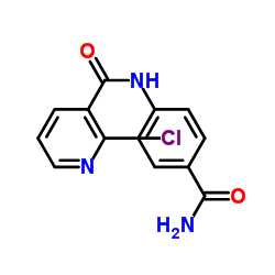 N-(4-Carbamoylphenyl)-2-chloronicotinamide structure