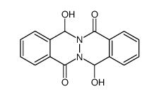 7,14-dihydroxy-7H,14H-phthalazino[2,3-b]phthalazine-5,12-dione Structure
