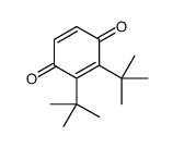2,3-ditert-butylcyclohexa-2,5-diene-1,4-dione Structure