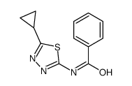 Benzamide, N-(5-cyclopropyl-1,3,4-thiadiazol-2-yl)- (9CI) Structure