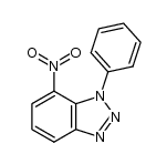 7-nitro-1-phenyl-1H-benzotriazole结构式