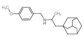 1-(1-adamantyl)-N-[(4-methoxyphenyl)methyl]propan-2-amine picture