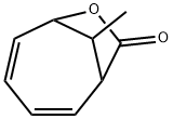 9-Methyl-7-oxabicyclo[4.2.1]nona-2,4-dien-8-one结构式