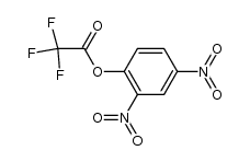 2,4-dinitrophenyl trifluoroacetate Structure