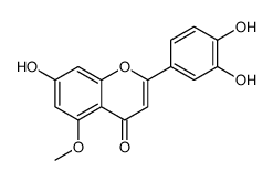 Luteolin 5-methyl ether structure